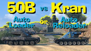 WOT Blitz Face Off ||  AMX 50 B vs Kranvagn