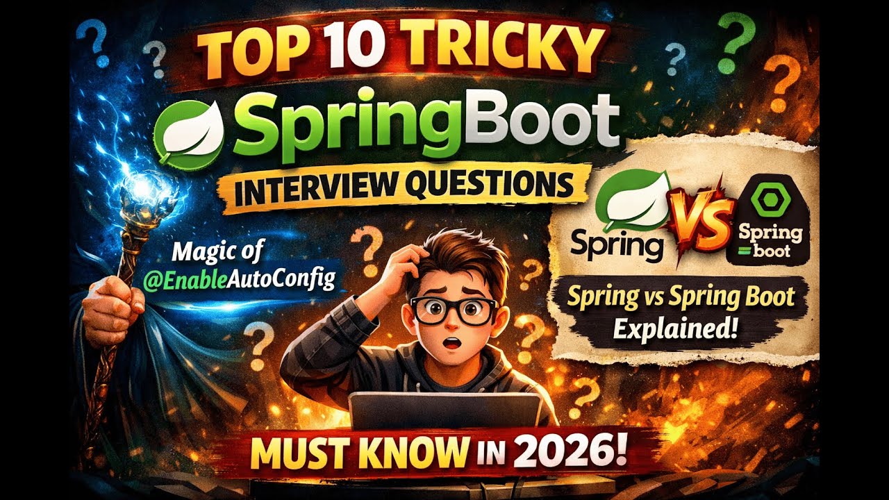 Spring Boot Interview Questions & Answers for Experienced Developers (2026)