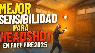 MEJOR SENSIBILIDAD PARA HEADSHOT EN FREE FIRE 2025👺