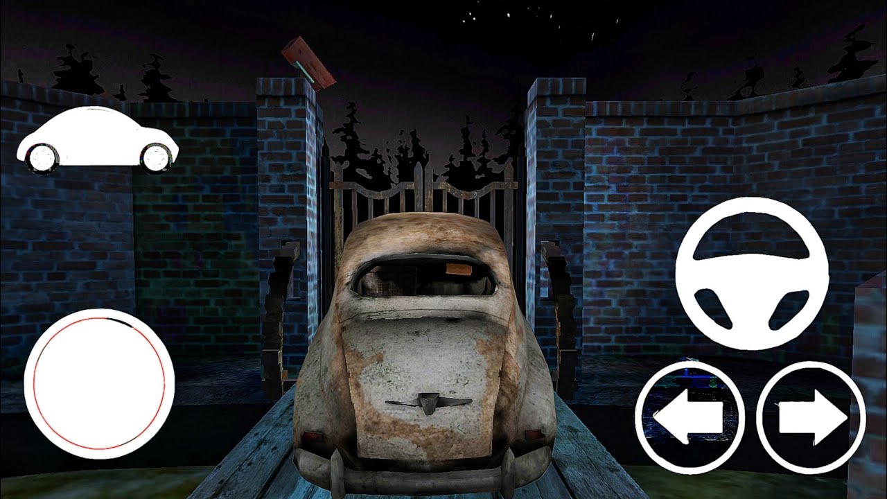 Playing As Car Escape Through The Door In Granny 3 !!