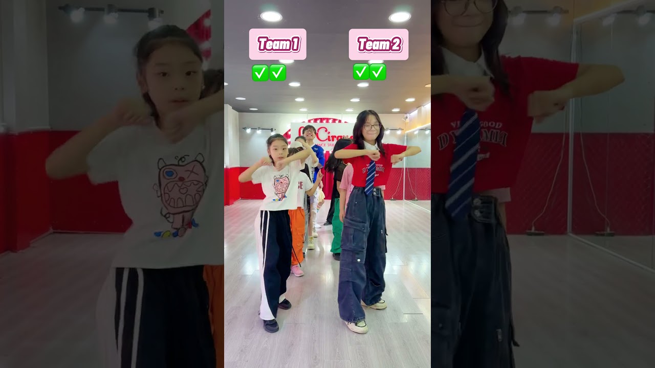 Chọn Team 1 hay Team 2? Follow thầy để xem nhiều Clip học nhảy hơn nhé