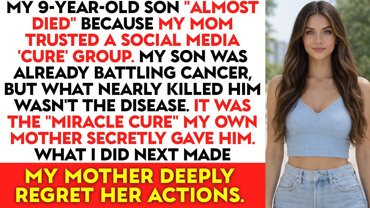 My 9-Year-Old Son "Almost Died" Because My Mom Trusted a Social Media ‘Cure’ Group.