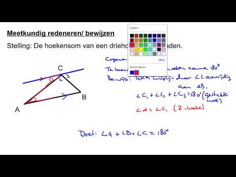 Video: Wat is het verband tussen de buiten- en binnenhoeken van een driehoek?