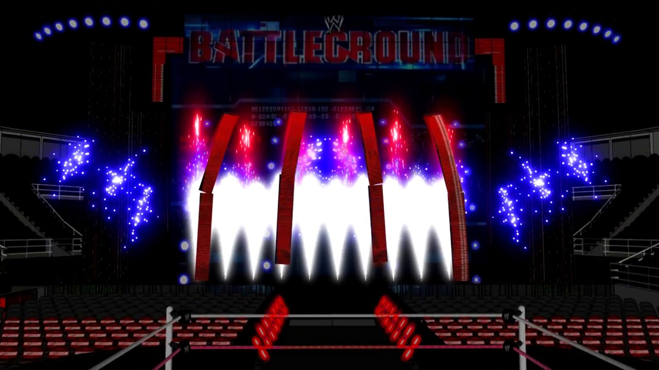 WWE Battleground 2013 Opening Pyro Replication