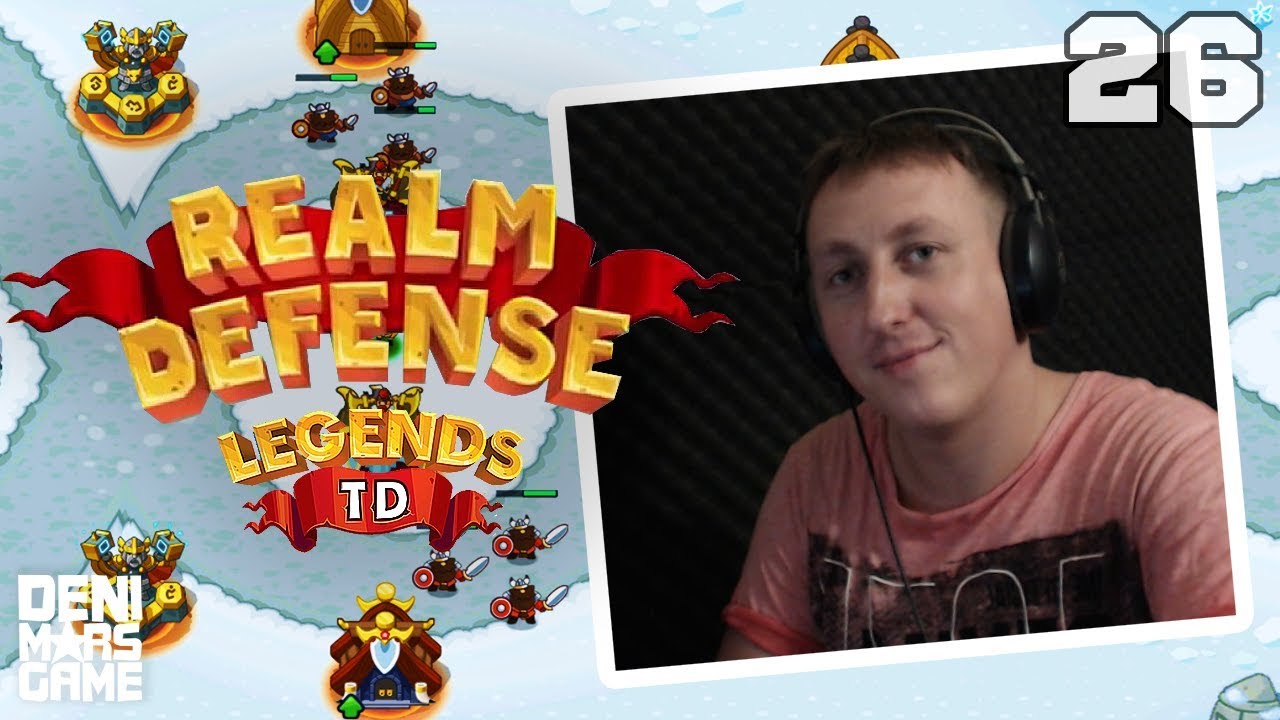 Realm Defense ● Прохождение #26 ● Бескрайний Лёд [Игры на андроид]