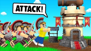 I BUILT A GLADIATOR ARMY In ROBLOX! (Tycoon)