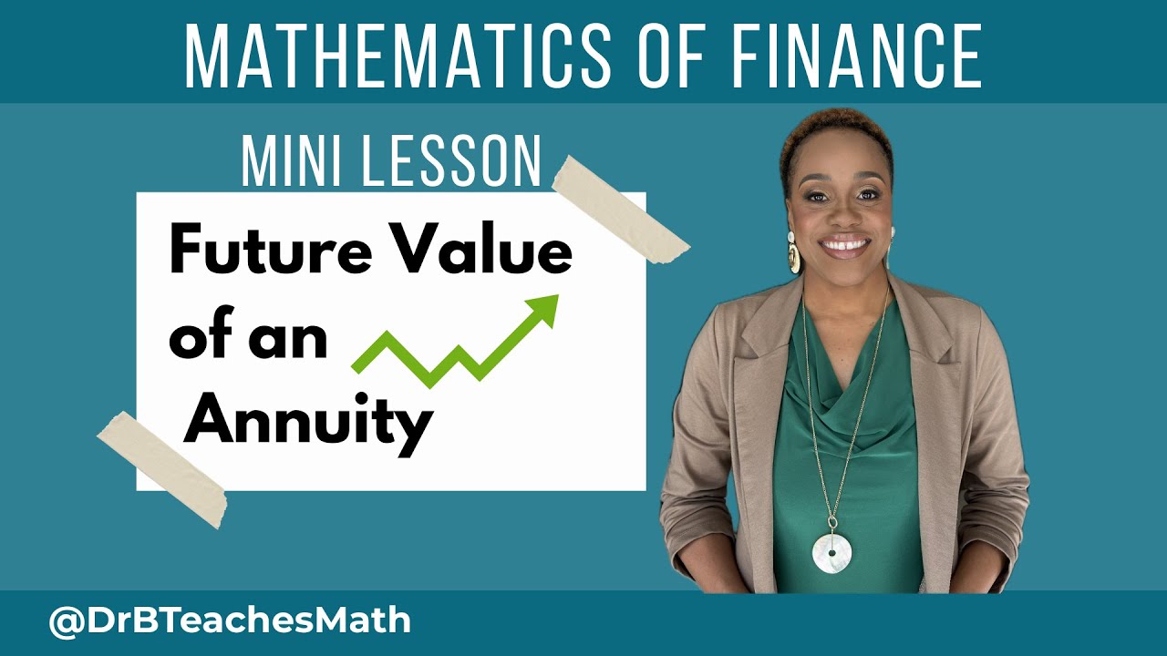 Future Value of an Ordinary Annuity Example | Simple Consumer Math Mini Lesson