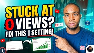 😱 Fix Your YouTube 0 Views Problem With This Simple Setting (Mobile Tutorial) 2026 