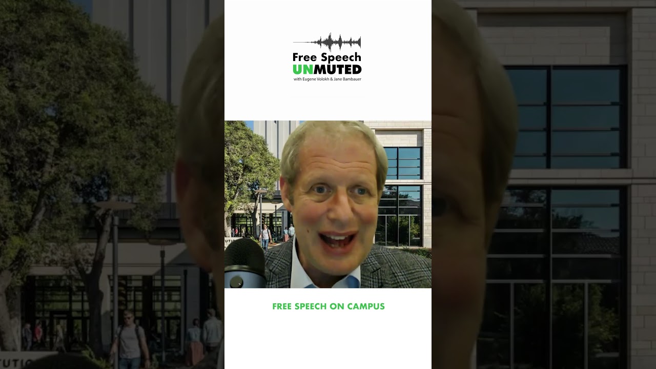 What do you think of #california' state statute on regulating Univerisities on #Firstamendment law?