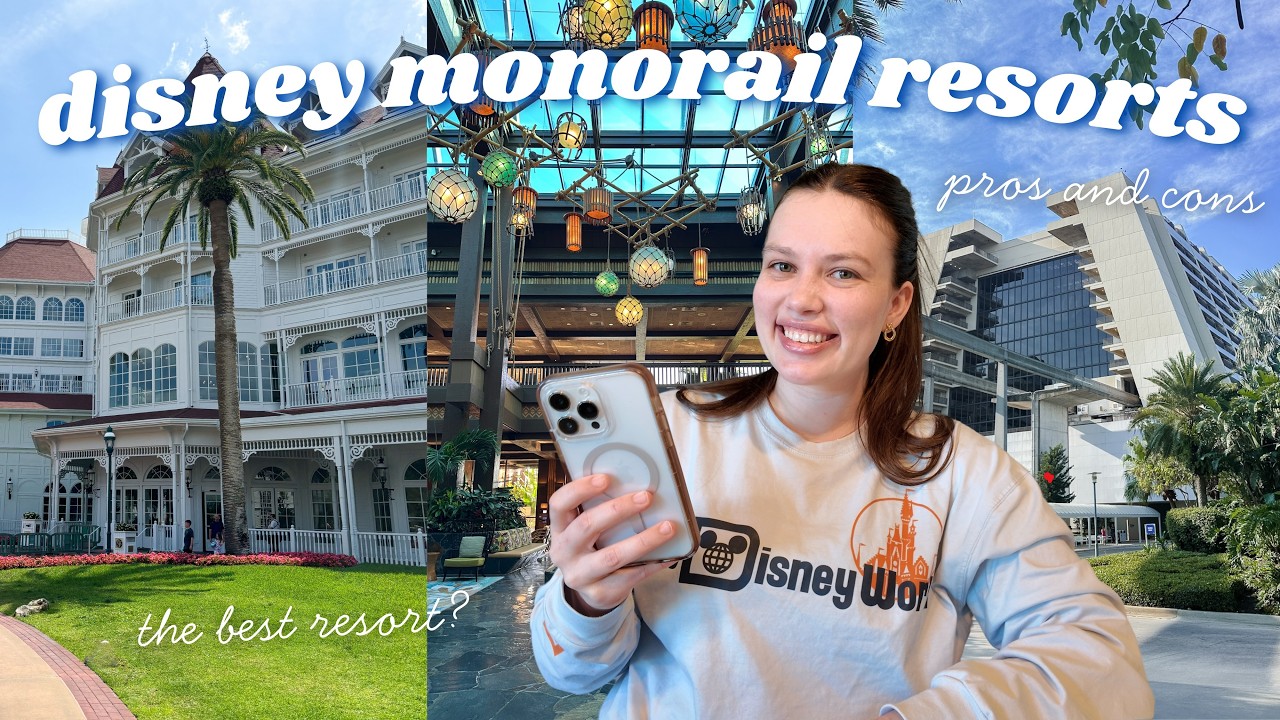 Курортные комплексы Disney Monorail Resorts — какой из них лучше всего подойдет для вашей поездки...