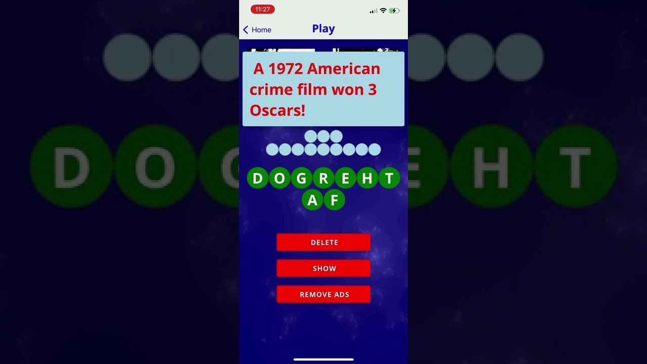 2 Pics 1 Movie Game Play