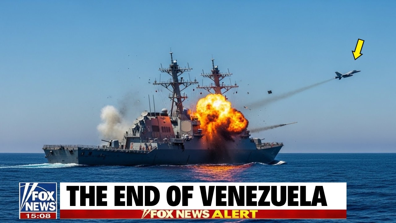 Три венесуэльских военных корабля атаковали эсминец ВМС США | Пентагон в шоке
