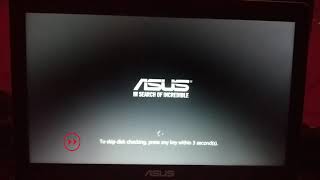 To Skip Disk Checking Press Any Key Within 8 Seconds Profile