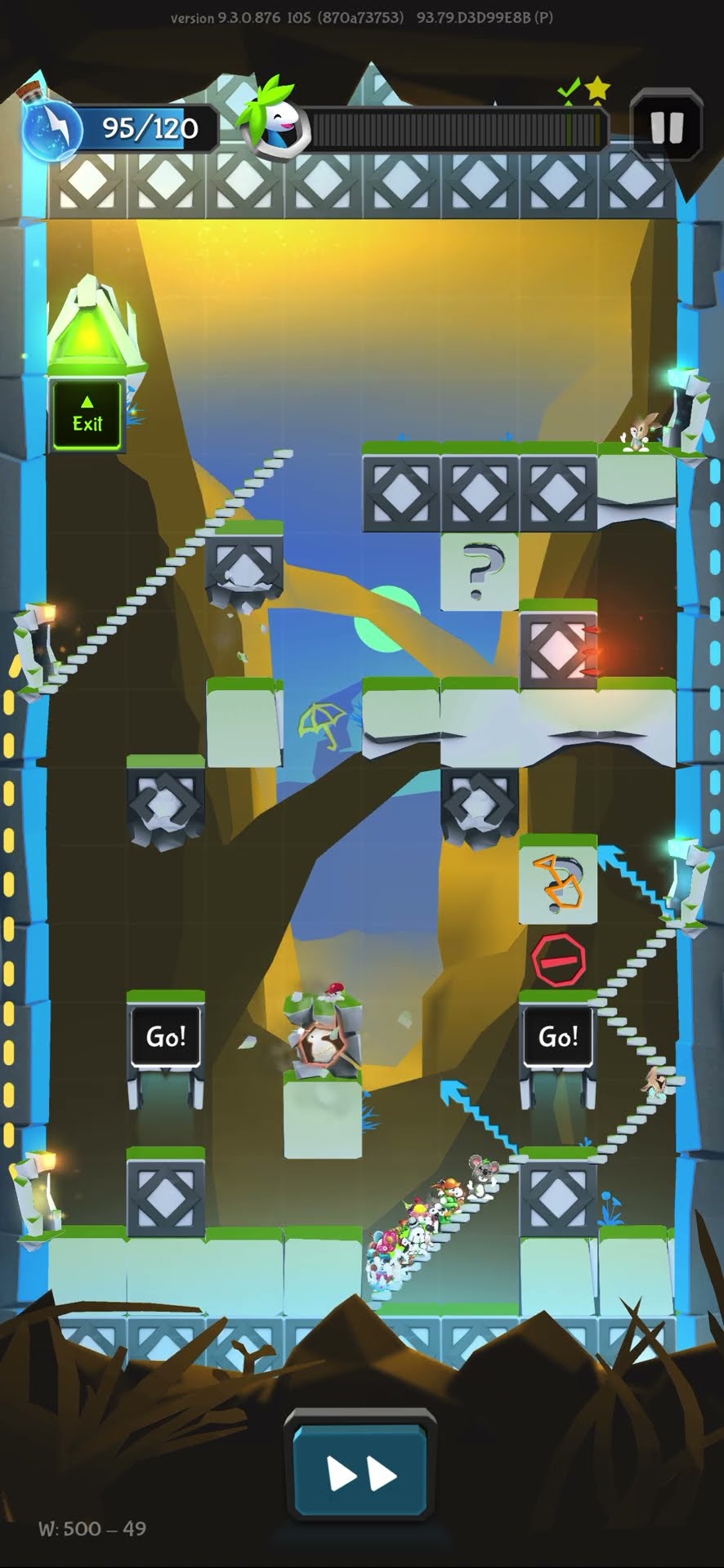 Lemmings W 500 - 49. - My guide saved all the lemmings - YouTube