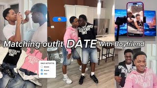 Matching DATE in HOUSTON | GAY COUPLE | BRUNCH, OUTFITS, more..