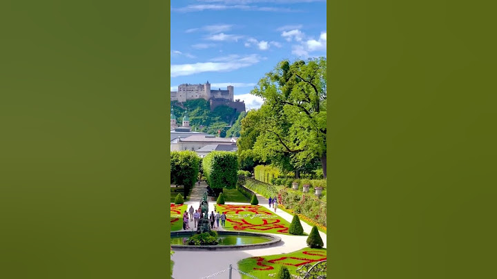 Mirabel Garten, Salzburg Austria🇦🇹 | #salzburg #austria #europe #shorts #short #youtube #wien #vlog
