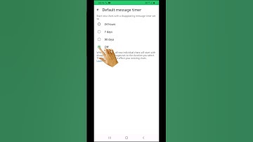 WhatsApp features update|| default message timer#shorts 👍😊