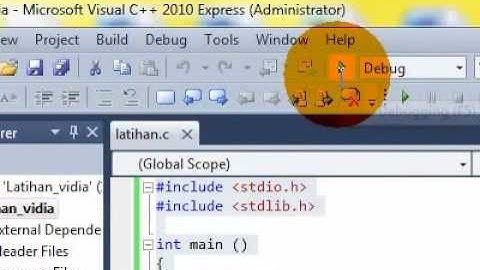 Tutorial Program Bahasa C yang mempresentasikan warna-warni (MODUL VI)