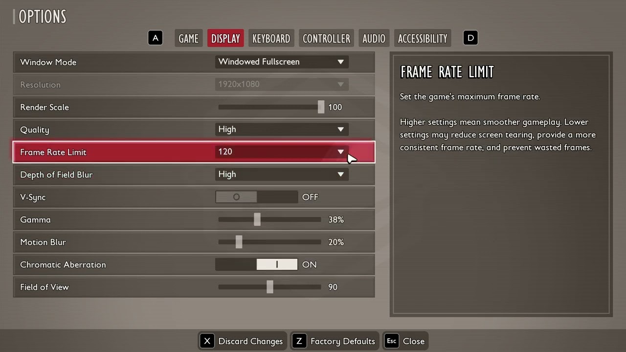 How to Change Frame Rate in Grounded 2