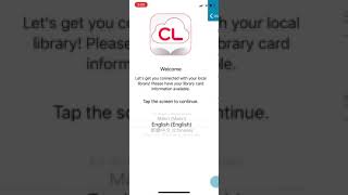 cloudLibrary setup