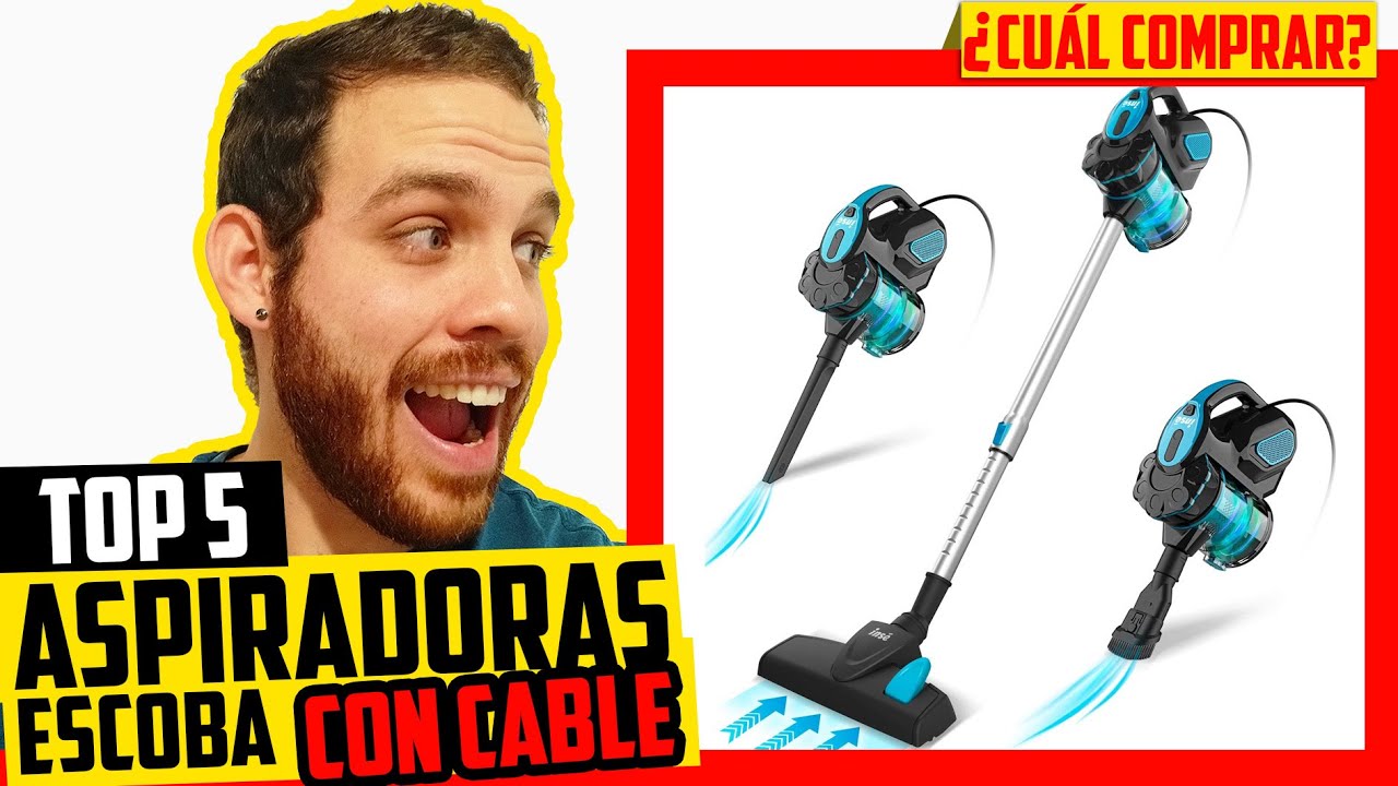 🔌Mejor ASPIRADORA ESCOBA Con Cable Potente 💪 Opiniones ▷ 2020◁  ¿Inse, Moosoo, GeeMo o One Day? 