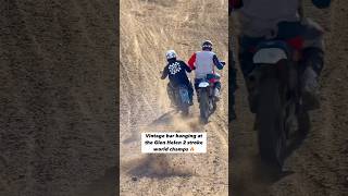 I’ve NEVER Seen Vintage Racers Battle THIS HARD! #2stroke#dirtbike#motocross#racing#fyp#iphone#viral