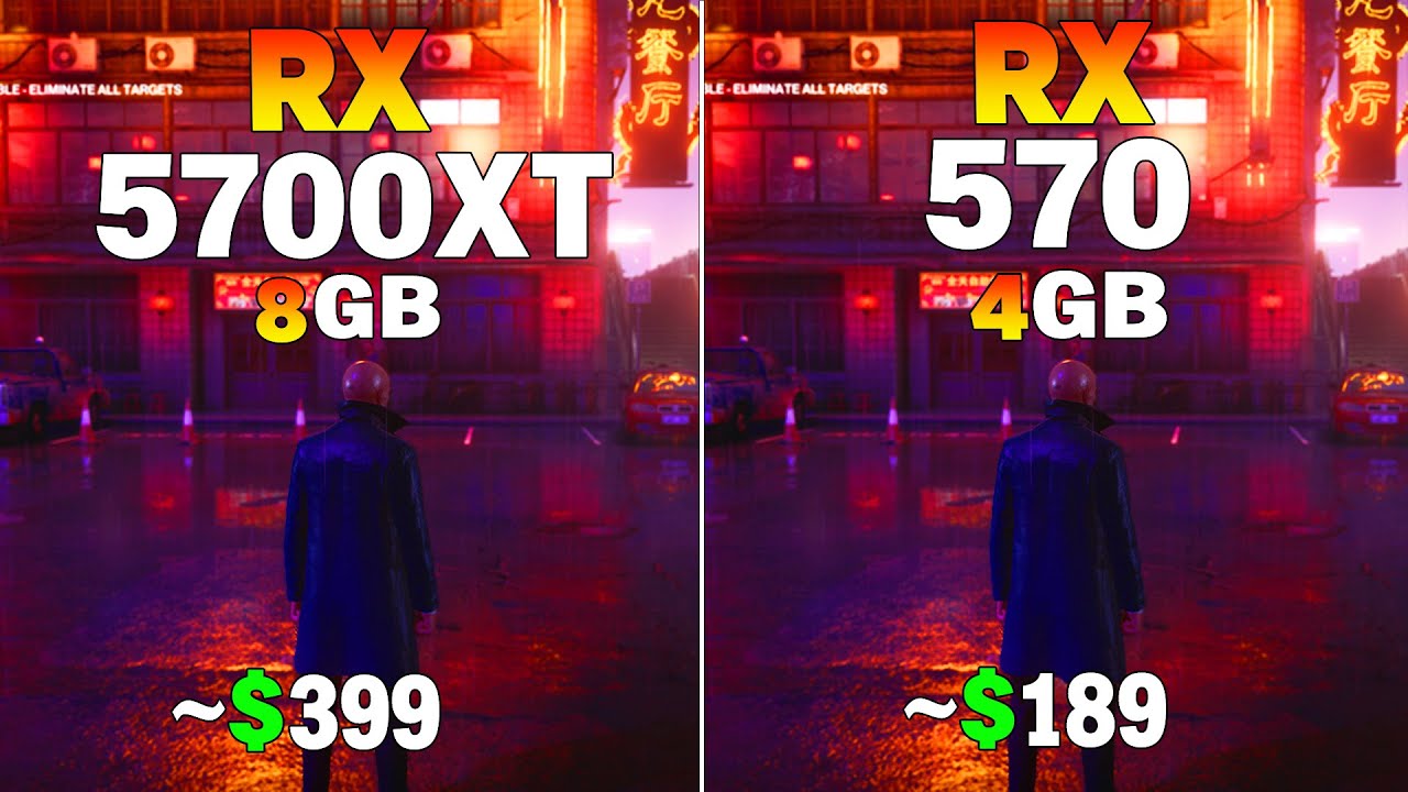 RX 5700 XT vs RX 570 - Test in 8 Games - YouTube