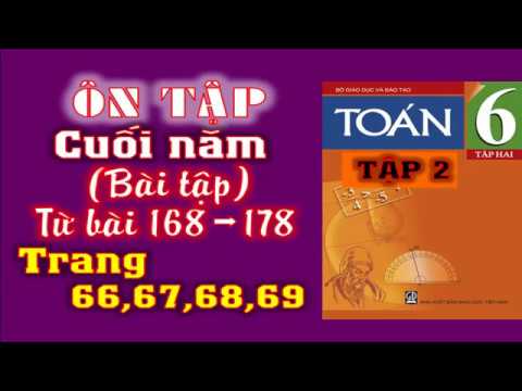 Video Toán 6 Tập 2 Trang 66 67 68 69 - Ôn Tập Cuối Năm (Phần... - YouTube