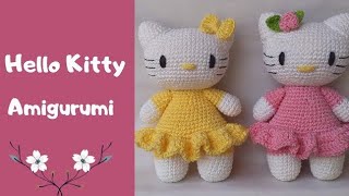 Hello Kitty амигуруми |  Искусство Тха |  #amigurumi #crochet #hellokitty