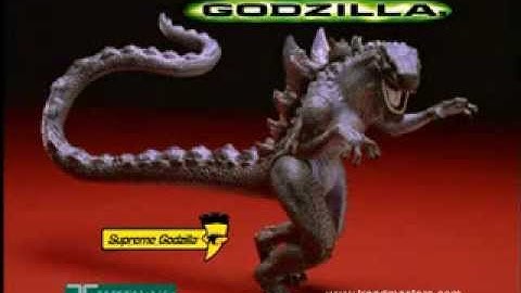 TRENDMASTERS Godzilla Babies & Supreme Godzilla TV Commercial
