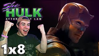 DAREDEVIL HE'S HERE!!! | She-Hulk: Attorney at Law REACTION!!! - 1x8 \\