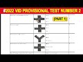 Zimbabwe 2022 VID Test Provisional Number 2. (Part 1)