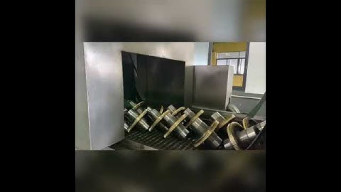 Worm  Gear Supersonic Cleaning  Procedure To Promise Good Quality of Worm Gearbox