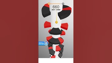 Helix Jump - Level 10 - Funny Gameplay #shorts