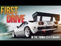 The Honda K24-Swapped Ferrari: The FIRST DRIVE!