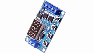 Handbuch HW-0516 Dual-MOS Trigger Cycle Circuit 36 Volt Digital Timer Delay Module German Version