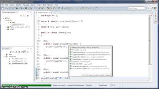 Einführung in TDD mit Eclipse und Java