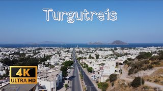 Turgutreis white town 4K