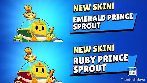 Buying The New Emerald & Ruby Prince Sprout Skins
