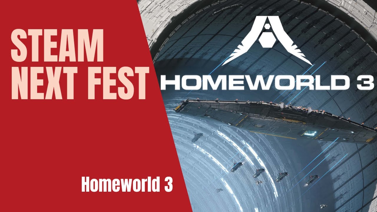 Steam Next Fest Demos - Homeworld 3 - YouTube