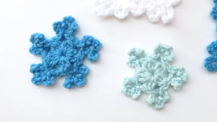 Create Beautiful Crocheted Mini Snowflakes