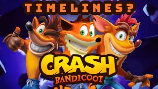 The COMPLETE Crash Bandicoot Timeline - Crash MULTIVERSE Theory