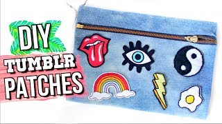 DIY PATCHES Using Things You ALREADY Have! | JENerationDIY