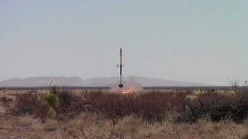 Rocket launch recorded by Purdue SPEAR (rocket by Armadillo Aerospace)