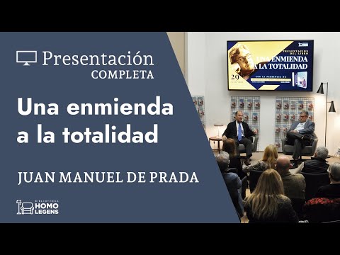 Presentación completa de 'Una enmienda a la totalidad' con Juan Manuel de Prada y Miguel Ayuso