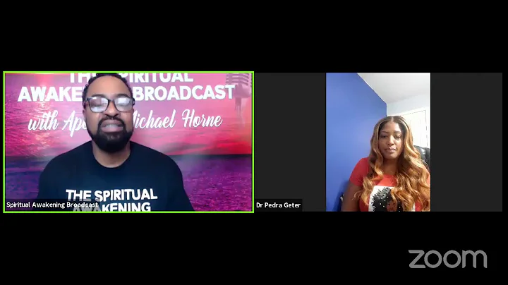 The Spiritual Awakening Broadcast, Our Guest Dr Pe...