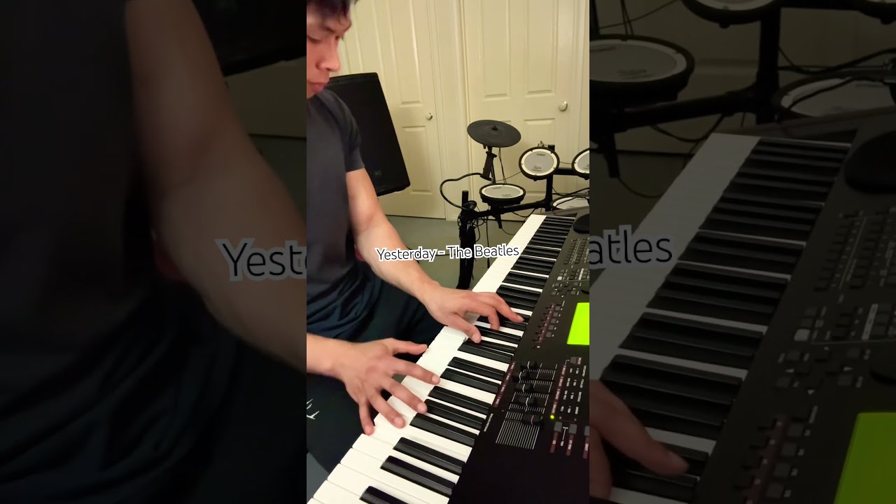 YESTERDAY THE BEATLES SONG 　ヤマハ自動ピアノ YESTERDAY THE BEATLES SONG ヤマハ自動ピアノ 楽器・機材