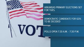 Arkansas primary elections are on Tuesday, March 3