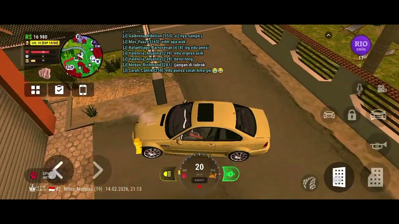 Menuju pasmob (pasar mobil) Rio rise indonesia #riorise #simulator 