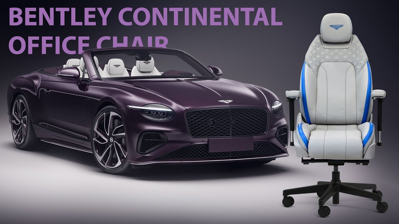 BENTLEY CONTINENTAL GT exclusive office chair 